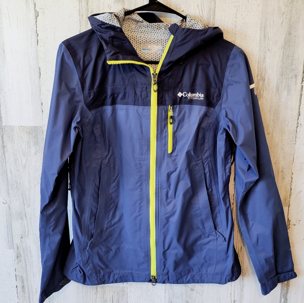 Blue Columbia Zip up jacket